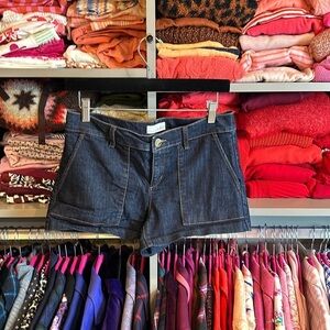 Loft 3” denim shorts size 0​